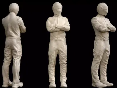 Simpson Diamondback - Stig 3D model FOR PRINT car pilot 3D print model