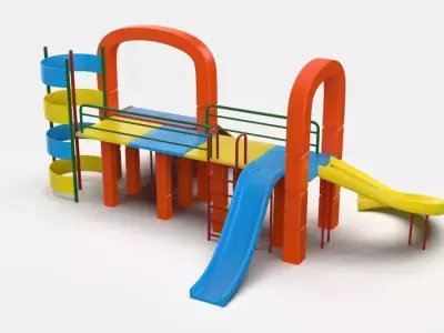 Jungle Gym 3D model
