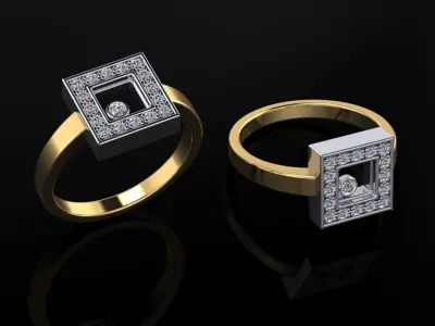 Chopard Ring 3D print model purchase