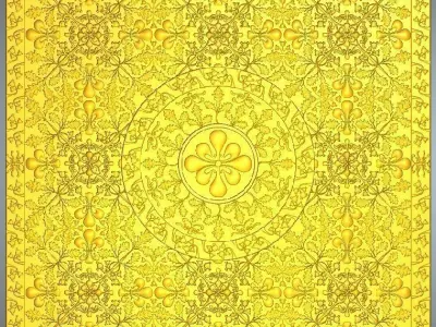 BED HEADBOARD 03 3D print model