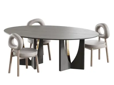 INWOOD table 3D model