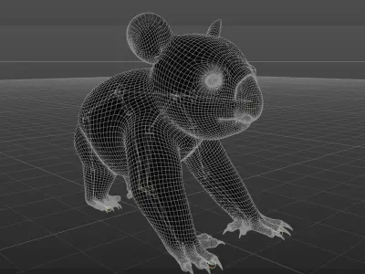 Koala Rigged 3D model