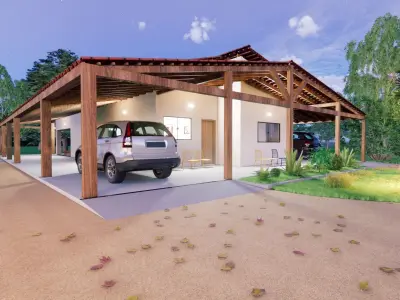 The farmhouse 3D model