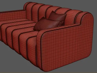 Bob Home Bla Station Sofa 3D model