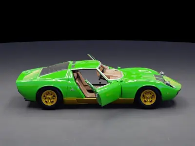 Miura Car Model 3D model