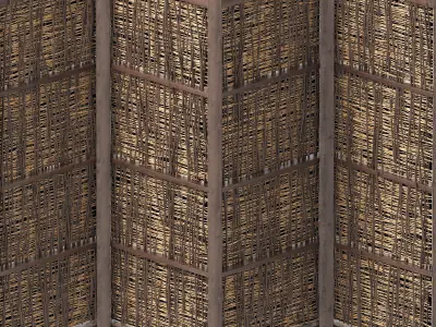 Ceiling branch canopy decor n1 3D model