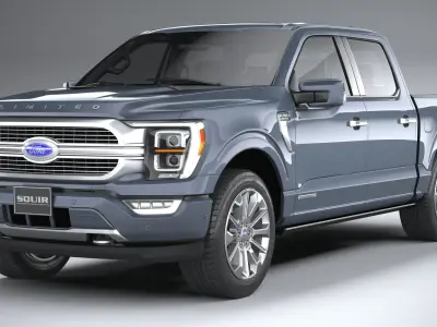 F-150 Limited 2021 3D model