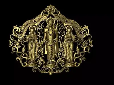 temple jewellery 3D print model