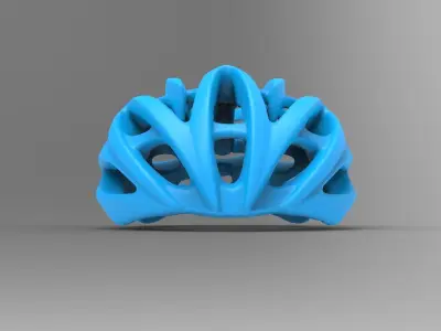 light weight bicycle helmet 3D model