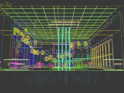 Exhibition - Area - 15X11-3DMAX2009-01 3D model