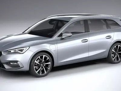 Seat Leon Sportstourer FR 2020 3D model