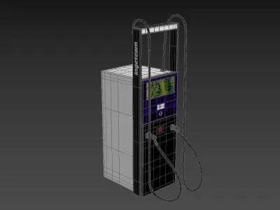 Ingeteam Ingerev Rapid ST200 EV Charging Station 3D model