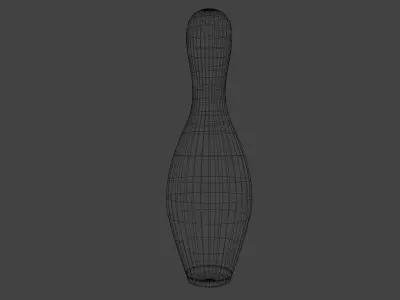 Bowling pins  3D model