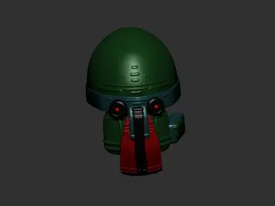 helmet high poly sculpt 3d printable  3D model