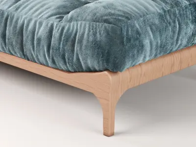 beautiful and comfortable sofa for unique decoration 3D model