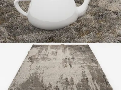 Rugs No 39 Low-poly 3D model