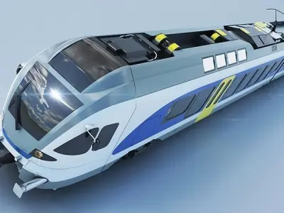 Stadler FLIRT 415 train 3D model