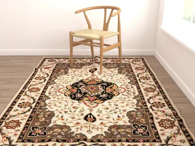 Rugs No 747 Low-poly 3D model