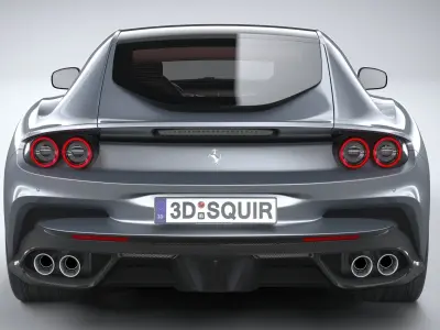 Ferrari BR20 2021 3D model