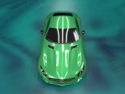 Mercedes-Benz AMG GT 3D model