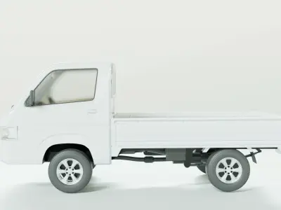 Suzuki Carry Pickup 2020 3D Model 3D model