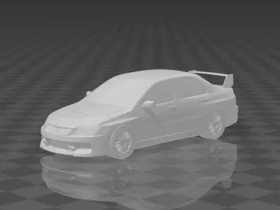 EVO KEYCHAIN 3D print model