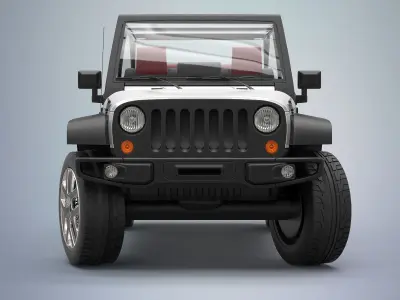 Off-road Jeep 3D model