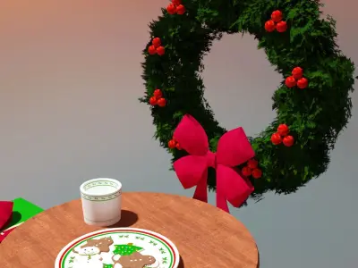 Decoration Christmas pack 3D model