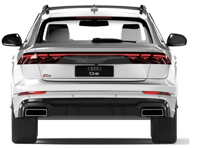 Audi Q8 2024 3D model