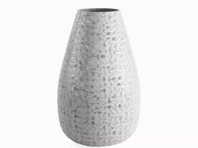 Porcelain Vase Pack B 3D Model Collection