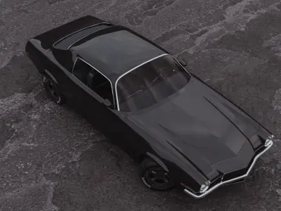 Camaro 1970 3D model