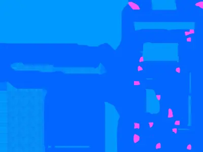 Treadmill tread machine Low-poly 3D model