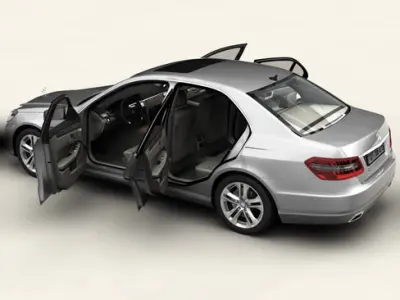 Mercedes E Class 2010 3D model