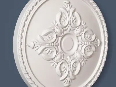 Ceiling Medallion 3D model get