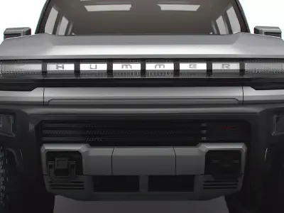 Hummer EV GMC SUV 2024 3D model