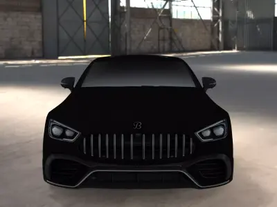 Mercedes-AMG GT 4-Door Coupe by Brabus 3D model