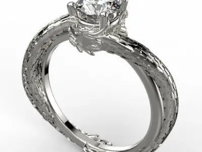 Draco ring Dragon 3D model