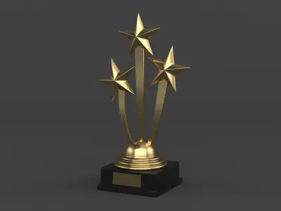 Trophy Cups 3D model 66