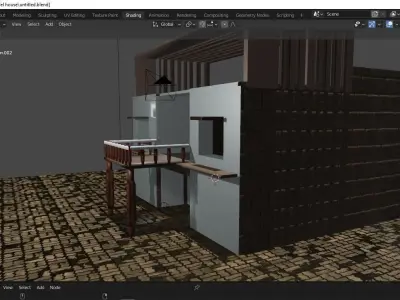trending  house  3d model Free 3D model
