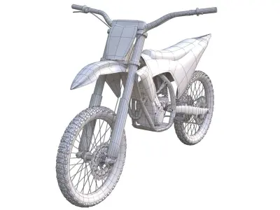 motorcycle dirt bike 3D model