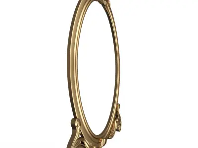 Classic Mirror 09 Low-poly 3D model