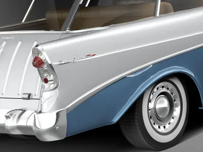 Chevrolet Nomad 1956 3D model
