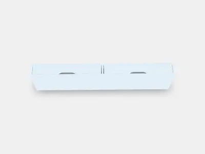 EKBY ALEX Shelf with drawers Low-poly 3D model