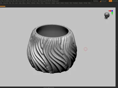 vase 3d print 518  3D print model