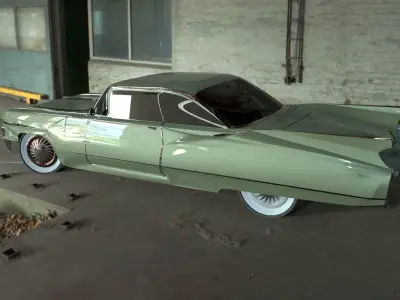 CAdillac Deville Eldorado 3D model