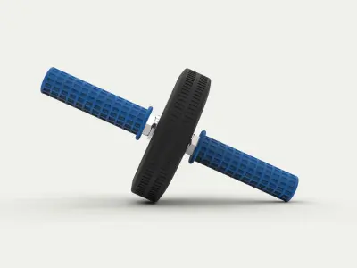 Gymnastic roller 3D model