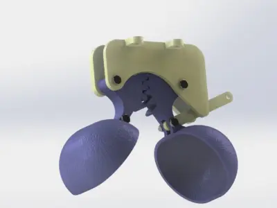 Capsule-Type Holding Mechanism for Drones 3D model