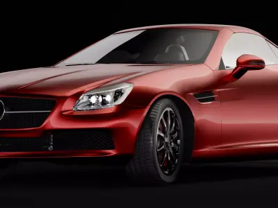 Mercedes SLK 350 3D model