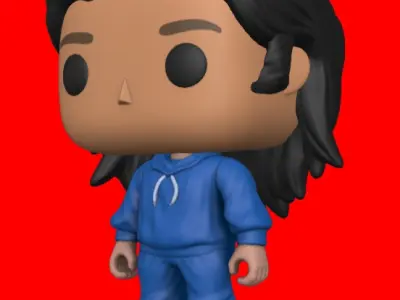 CUSTOM FUNKO POP - SPORT OUTFIT 3D print model