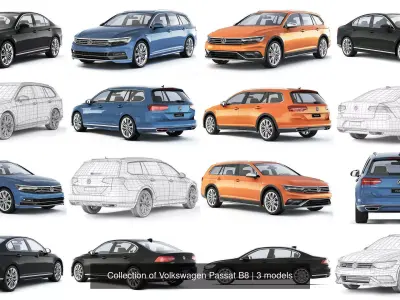 Collection of Volkswagen Passat B8